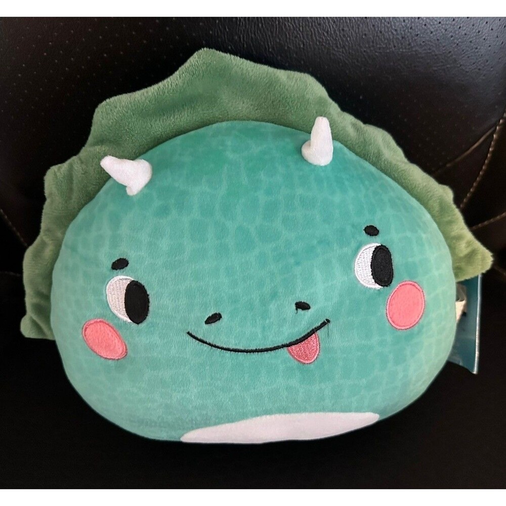 Cuddlycrew Dino Roar Green Dinosaur Plush Stuffed Animal 9" With Tag